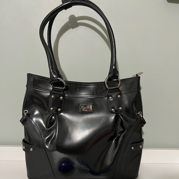 Beijo Handbags - Beijo Brand women’s handbag purse. Dark Gray.